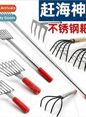 Catch the sea magic weapon seaside beach rake shells clams d