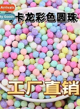 Macaron seven colorful beads beads cream gum goo card handma