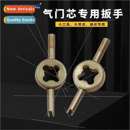 Repair Tools Valve Core Wrench Adjustable Electric Vehicle T