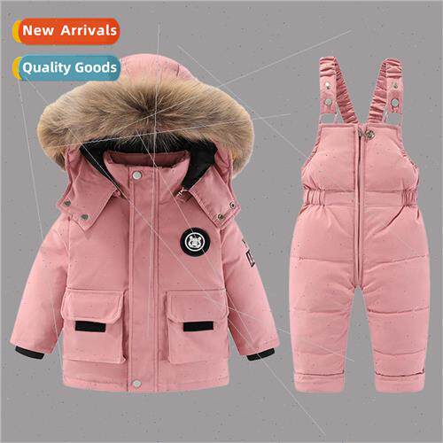 Baby down jacket suit Korean  of the boys and girls down cot