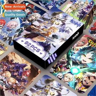 92PCS high-definition color printing LOMO card Harakami doub