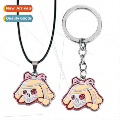 Jewelry New Cyberpunk 2077 Keychain LIZZUIES Alloy Necklace