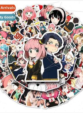 50 spies play house luggage stickers creative waterproof sui