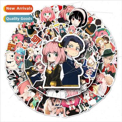 50 spies play house luggage stickers creative waterproof sui
