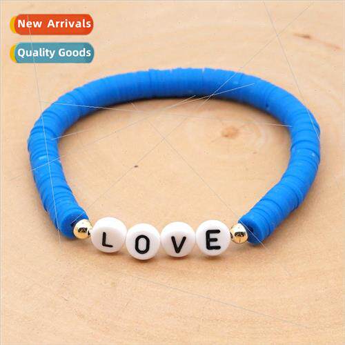 Bohemian  handmade beads solid color soft pottery piece impo