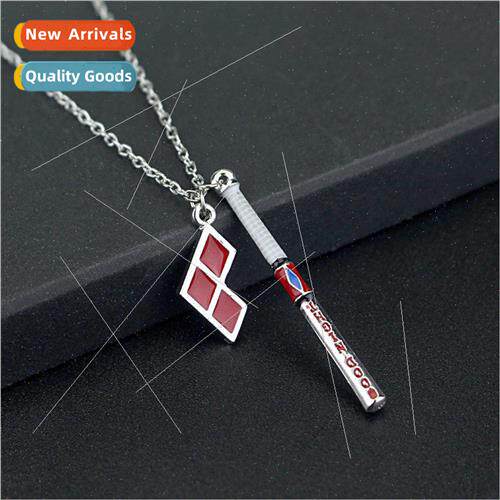 Creative Personalized Baseball Bat Necklace Suicide Squad Cl