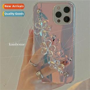 IPhone13 12ProMax Flower Phone Bracelet Laser Apple