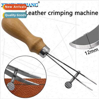 DIY Crafts Leatherware Vegetable Tanned Leather Edger Pitch