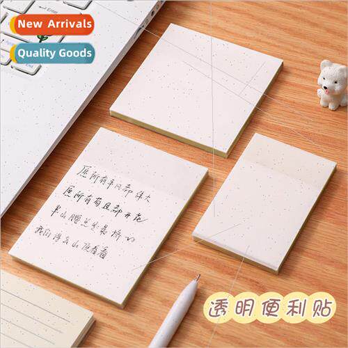 Simple transparent sticky notes 适用 students with a small b
