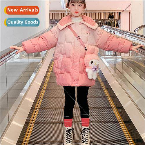 Girls cotton jacket winter 2023 new childrens Western- winte