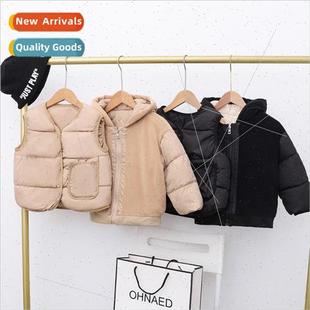 men jacket baby women and winter piece two down Childrens