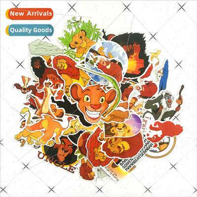 50 on King animation luggage trolley suitcase graffiti cute