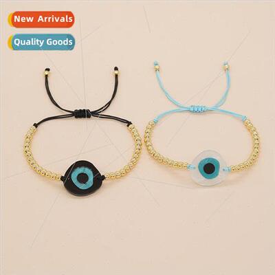 New niche design bohemian  copper beads white acrylic devils