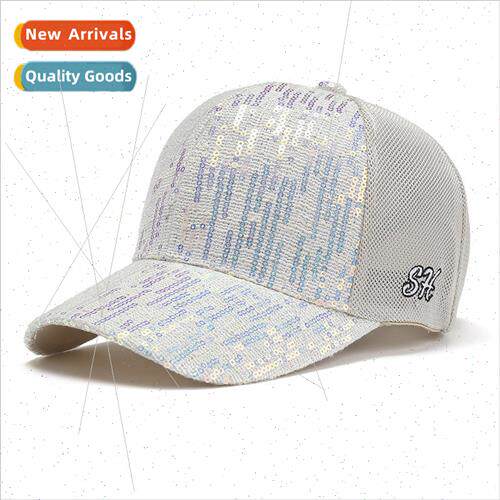 2021 new baseball cap summer sun hat hat female dazzle color