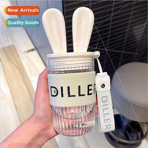 High-value water cup Ms. new rabbit ears cup creative coffee
