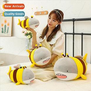 plush toys gift sculpture birthday bee children Shark 适用