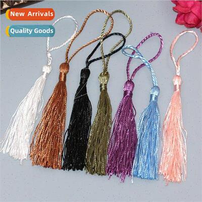 diy fabric accessories multi-color tassel spike hanging bear