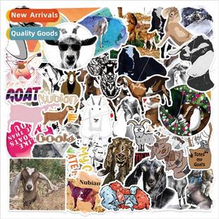 cartoon stickers personalized small dec animals goat