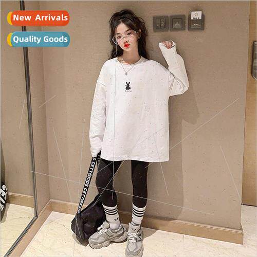 Girls padded bottoming shirt 2023 fall and winter new childr