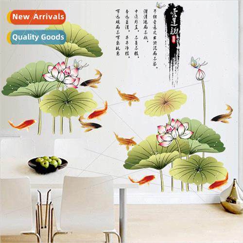 ving room background room decorations lotus flower lotus wal