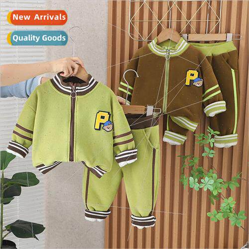 Childrens sports suit padded  of the new childrens suit two-