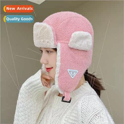 Winter ladies fashionable cute hat outdoor new head cycling
