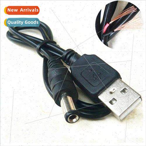 0.8m USB to DC5.5*2.1mm power cable USB to DC5.5 DC cable ro