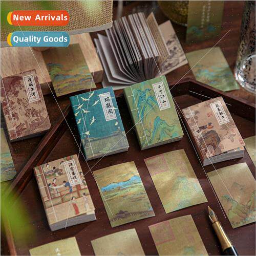 Japanese paper stickers bean book Oriental scroll series nat
