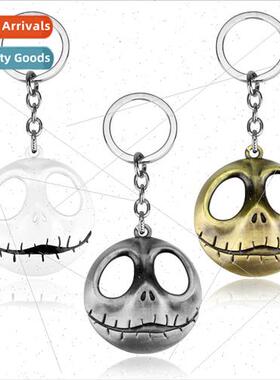 Movie  jewelry Christmas ght Fright Jack skull keychain pend
