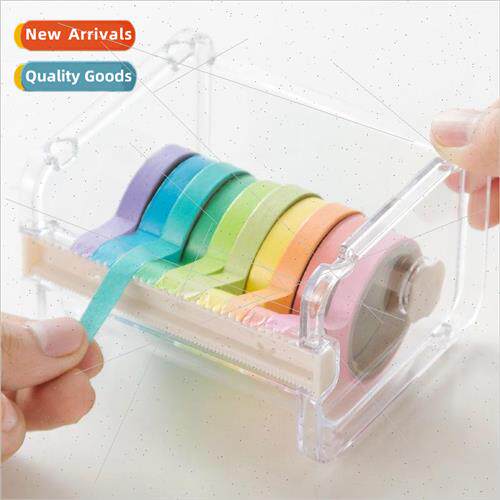 Washi tape cutter office stationery dispensing handbook tape