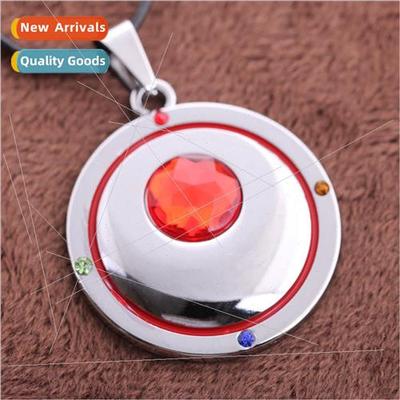 American Girl Warrior Alloy Drilling Necklace Anime Peripher