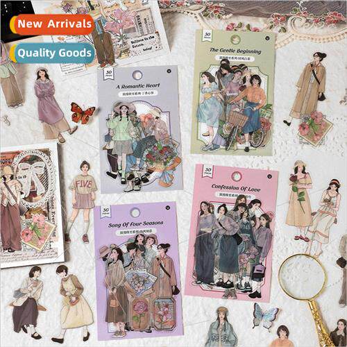 PET sticker pack Romance is coming series Character handbook