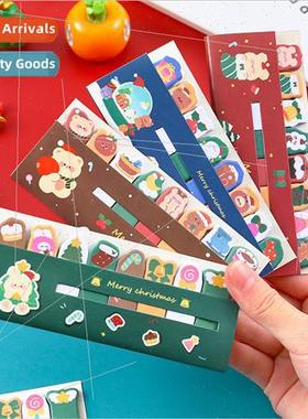Christmas rows stand convenience stickers student ins cute i