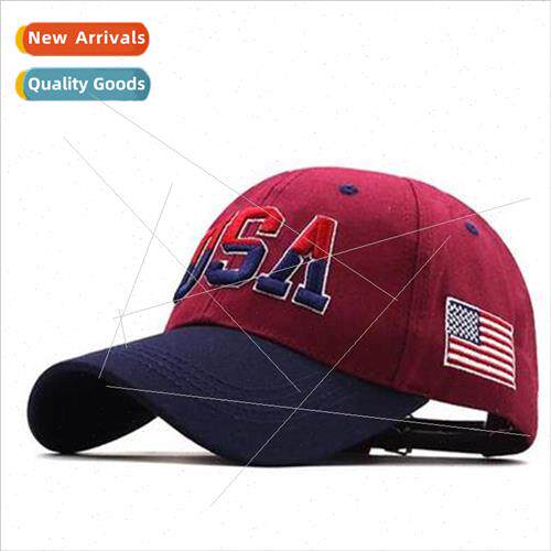 Hat men and women American  pops hat usa embroidered English