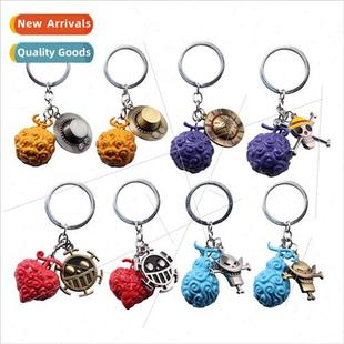 Devil the ffy Keychain Fruit Thieves King around Anime