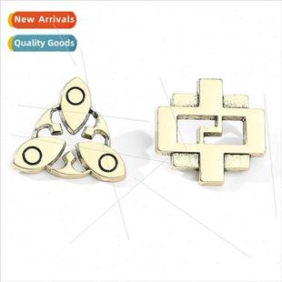 secondary the eye logo Gods around pin anime badge God