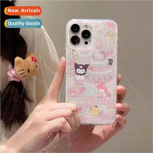 Dorky Cake Black Cartoon IPhone13/14ProMax Reversible Apple