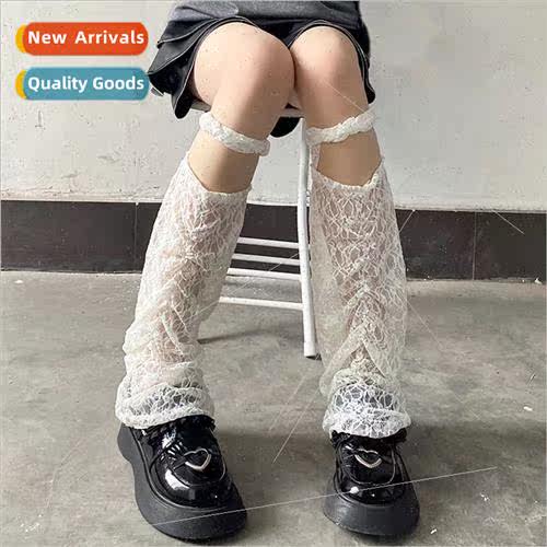 Summer calf stockings ins sunscreen legs thin Yankee garter