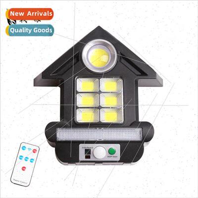 Solar wall LED lights outdoor road project fence block fence