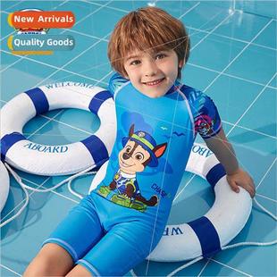 Childrens one-piece swimsuit cartoon cute com适用table breat