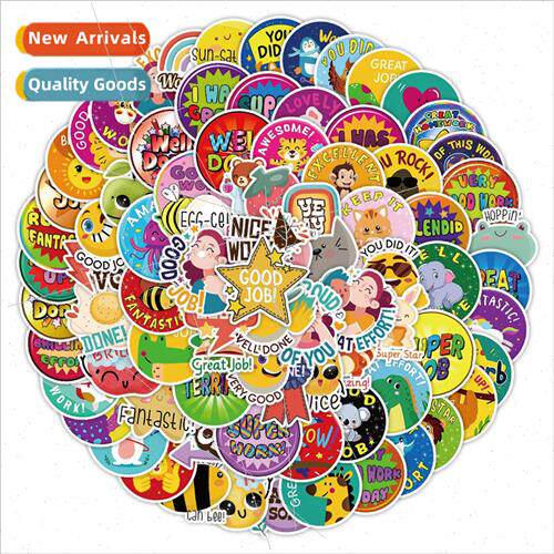 100 students reward stickers cell phone computer water cup d