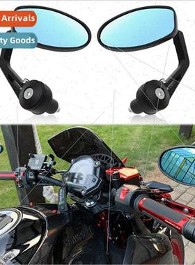 A pair of motorcycle handlebar mirrors modified retro reflec