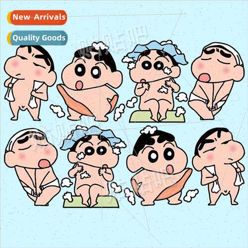 Cute cartoon funny small new stickers luggage suitcase suitc