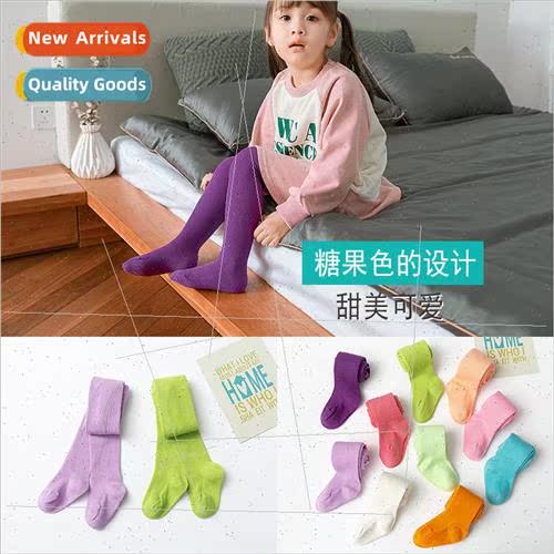 an spring and autumn new combed cotton childrens pantyhose c