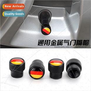 Cover German Cap Tire Air Valve Decorative Car Flag