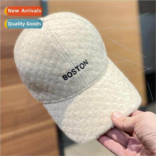 Letter ins embroidered baseball cap children fall and winter
