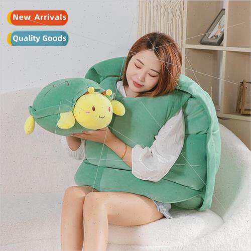 Turtle shell doll wearable pillow artifact sleeping turtle h