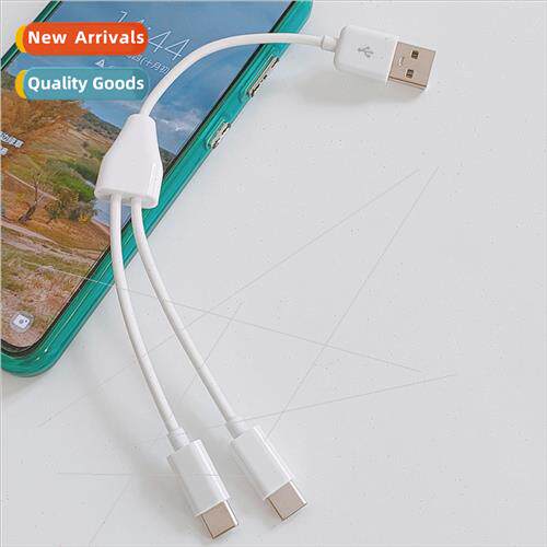 20CM USB to TYPE C 2-in-1 Charging Cable Charge 2 TYPE C Cel