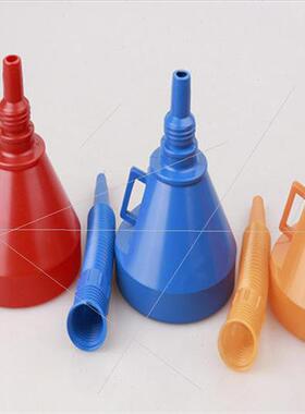 Thickened colorful with filter gas funnel car emergency trav