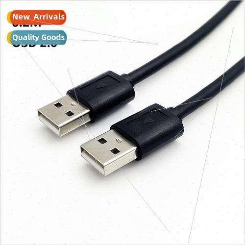 20CM dual usb data cable male to male dual male connection c